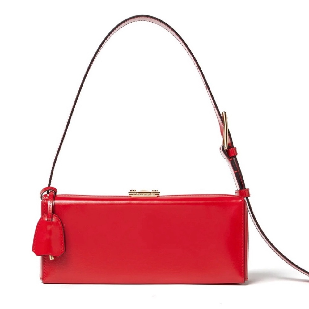 Mark cross red bag worn a few times